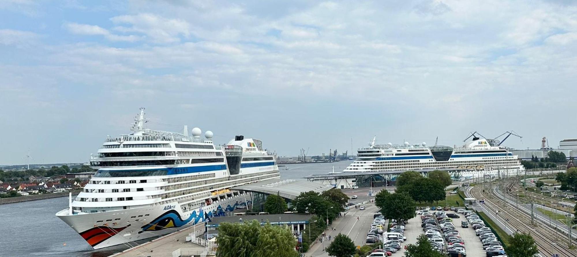 Ferienwohnung Am Strom Rostock Buitenkant foto