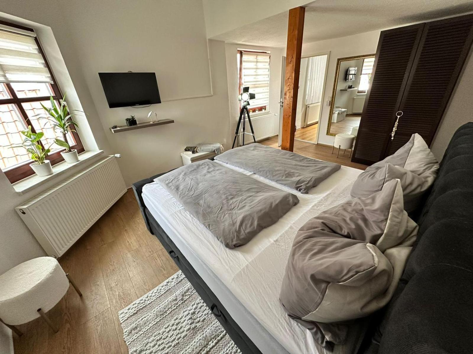 Ferienwohnung Am Strom Rostock Buitenkant foto
